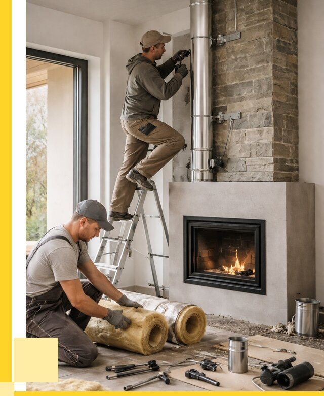 Монтаж дымоходов для каминов в Касимах от 16311 р. ЭриданКсм