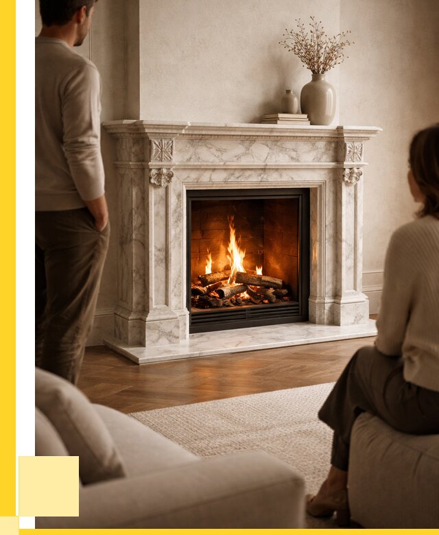 Мраморные камины под ключ в Касимах от 271850 р. | ЭриданКсм