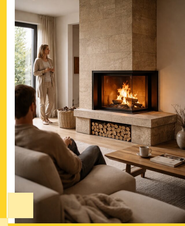 Угловые камины из кирпича установка в Касимах от 163110 р. ЭриданКсм