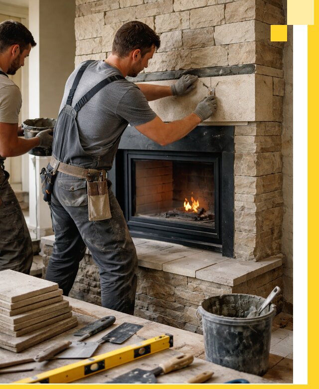 Проектирование и установка открытых каминов в Касимах