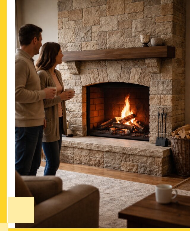 Каменные камины на заказ в Касимах от 195732 р. | ЭриданКсм