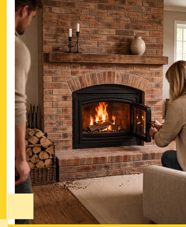 Кирпичные камины под ключ в Касимах от 163110 р. | ЭриданКсм