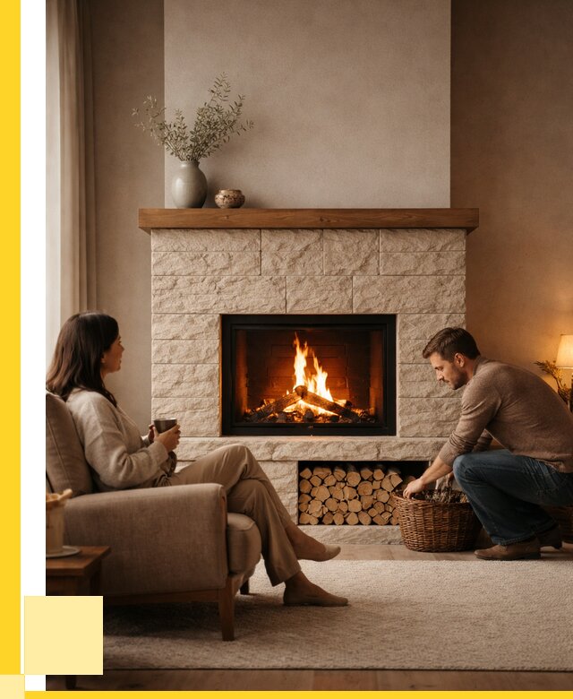 Камины для дома в Касимах под ключ от 163110 р. | ЭриданКсм