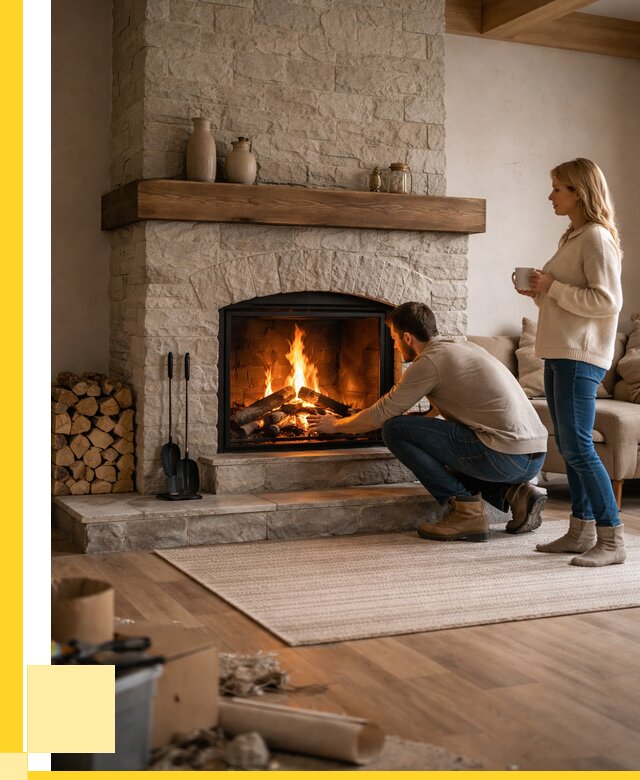 Камины для загородного дома в Касимах от 380590 р., ЭриданКсм