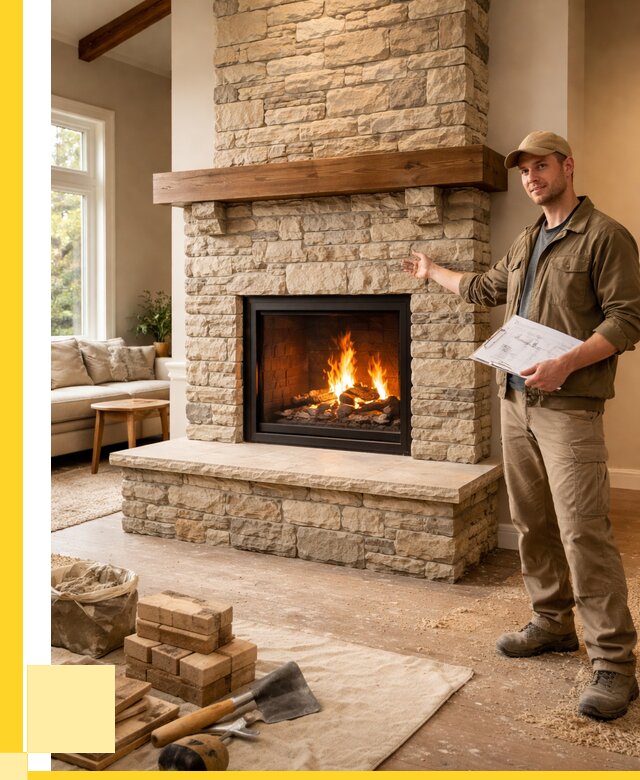 Камины под ключ в Касимах от 195732 р. | ЭриданКсм — установка