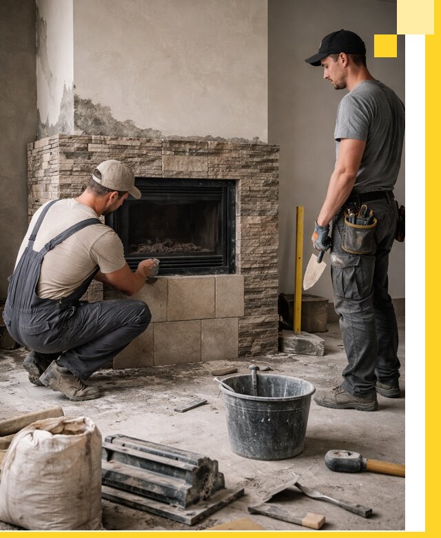 Камины под ключ в Касимах: проект, изготовление и монтаж