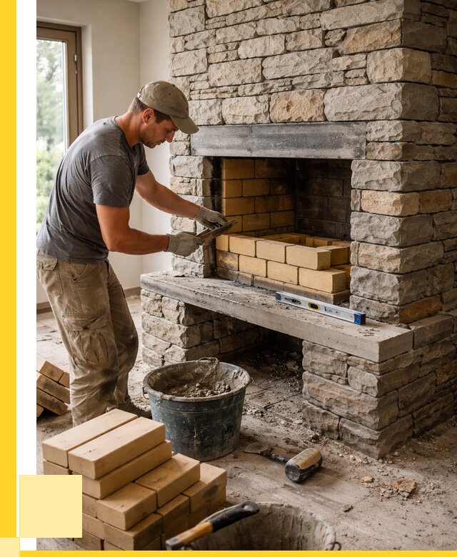 Кладка каминов и камина в Касимах от 27185 р. ЭриданКсм