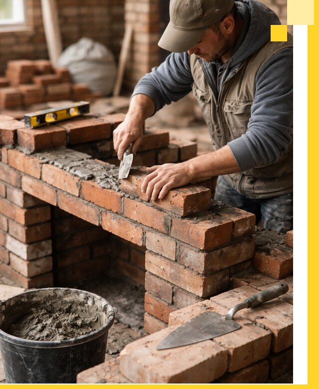 Кладка каминов под ключ в Касимах профессиональная отделка и монтаж