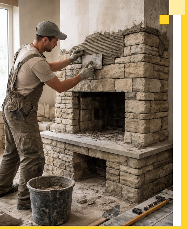 Строительство каминов под ключ в Касимах от проектирования до монтажа