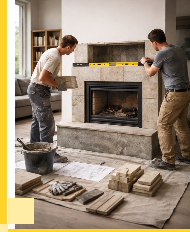 Монтаж каминов и установка в Касимах от 48933 р. | ЭриданКсм