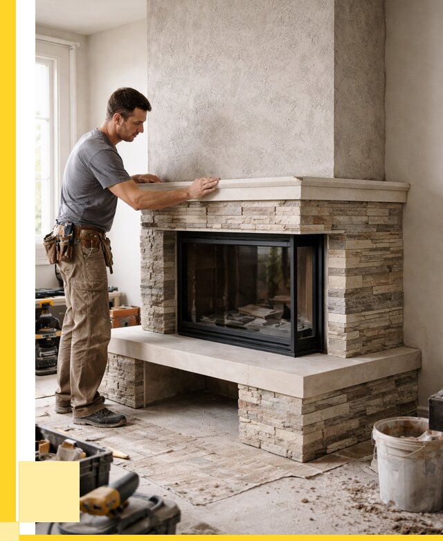 Изготовление каминов под ключ в Касимах от 163110 р. | ЭриданКсм