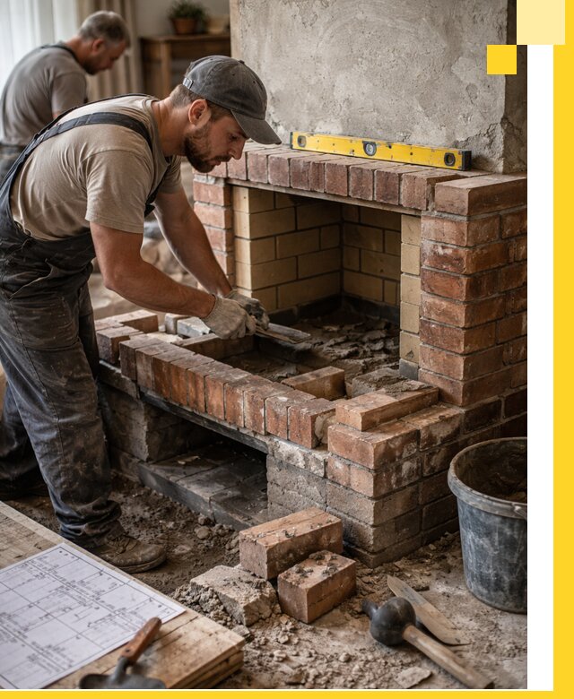 Изготовление и установка каминопечей под ключ в Касимах