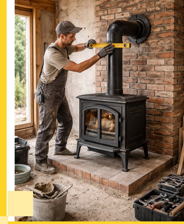 Монтаж печей установка банной печи в Касимах от 16311 р. | ЭриданКсм