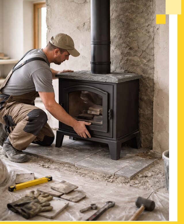 Профессиональный монтаж печей и каминов в Касимах под ключ