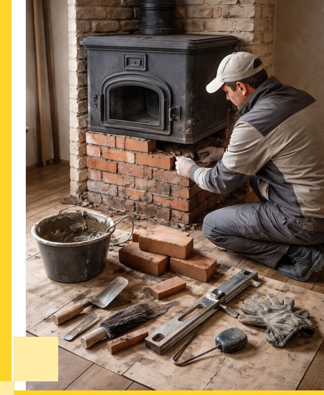 Ремонт печей в Касимах от 13049 р., услуги печника ЭриданКсм