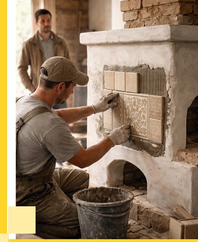 Отделка печей и банных печей в Касимах от 38059 р. | ЭриданКсм