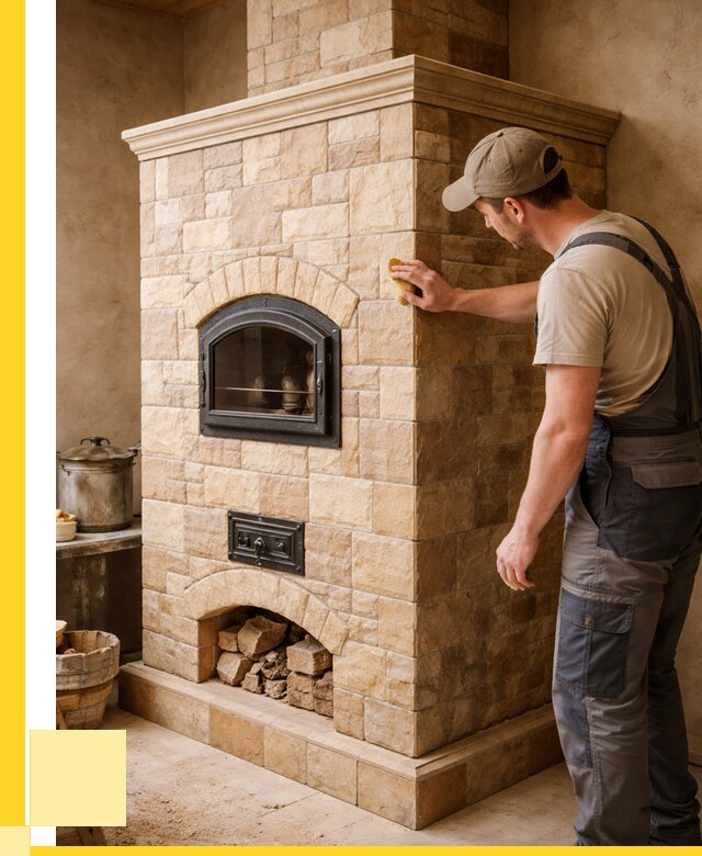 Облицовка печей в Касимах от 4893 р. под ключ | ЭриданКсм