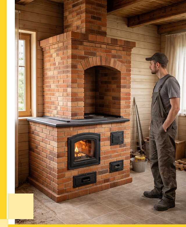 Кирпичные печи в Касимах: купить от 163110 р. | ЭриданКсм