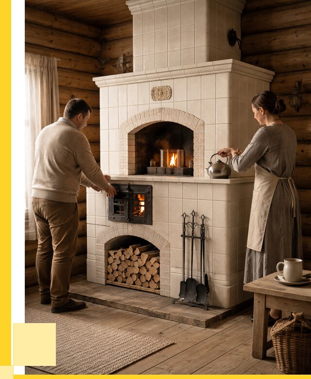 Русские печи в Касимах: установка от 163110 р. ЭриданКсм