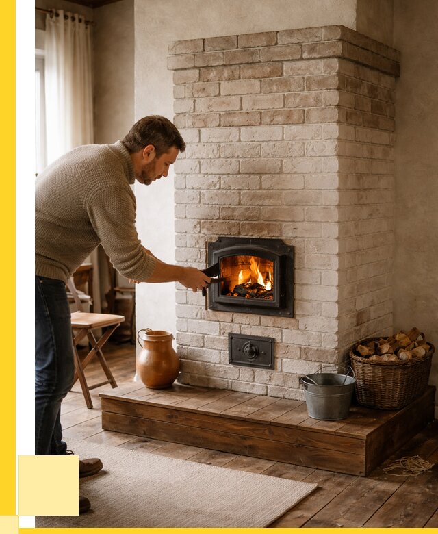 Печь голландка из кирпича в Касимах от 92429 р. | ЭриданКсм