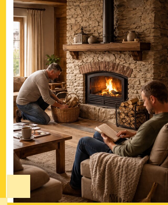 Печи в частном доме в Касимах от 81555 р. | ЭриданКсм дров