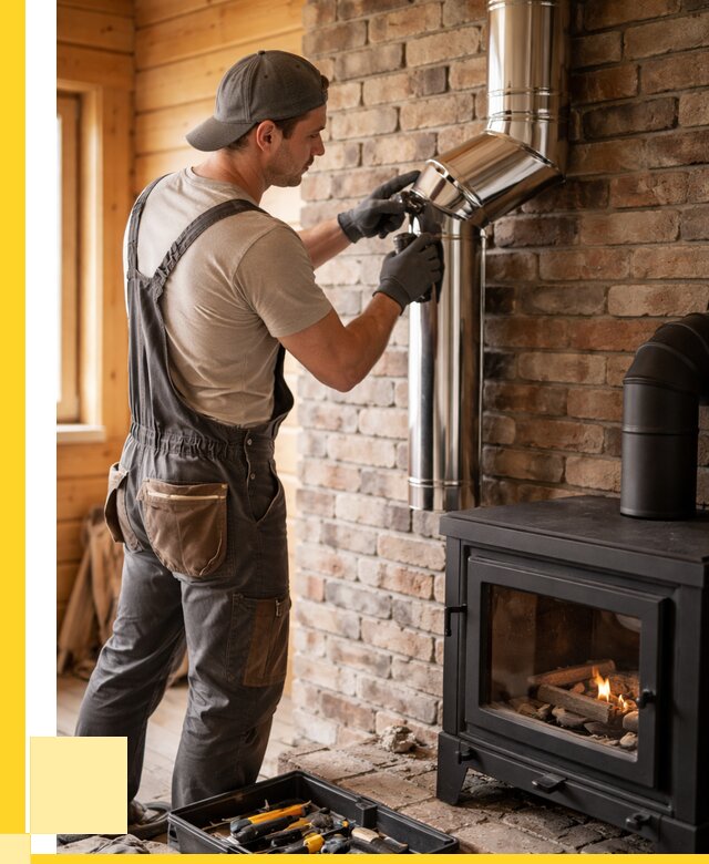 Монтаж дымоходов для печей в Касимах от 8156 р. | ЭриданКсм
