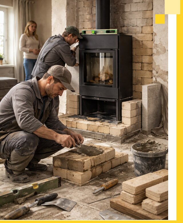 Печи и камины под ключ: проект, установка в Касимах