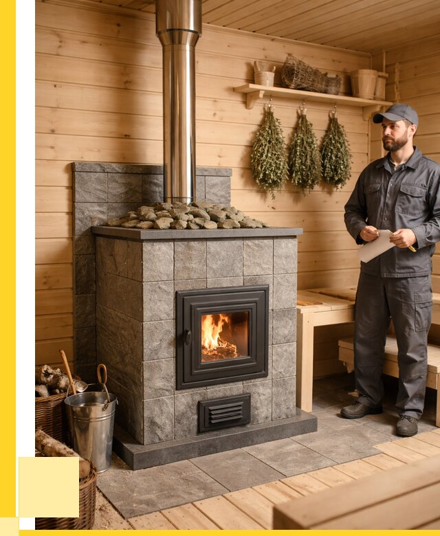 Печи для бани под ключ в Касимах от 130488 р. | ЭриданКсм