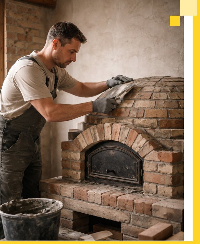 Изготовление и монтаж помпейских печей на заказ в Касимах