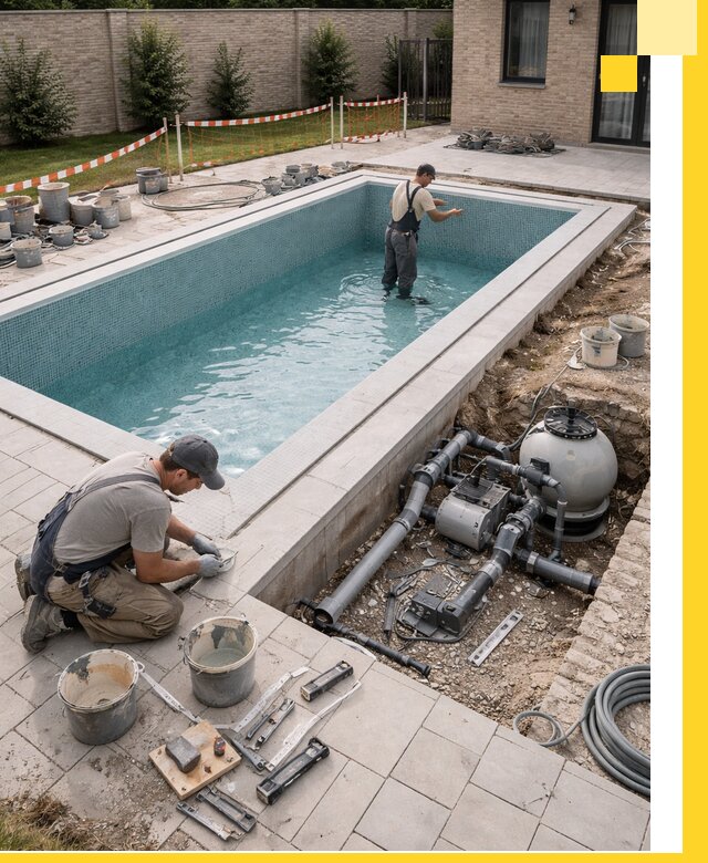 Строительство бассейнов под ключ в Касимах: проекты и монтаж