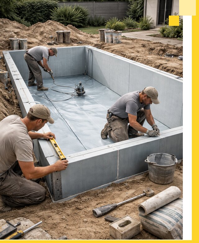 Профессиональный монтаж бассейнов под ключ в Касимах с гарантией