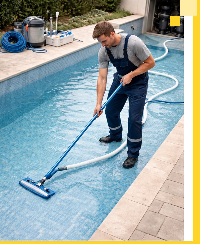 Профессиональная чистка бассейнов и фильтров в Касимах под ключ