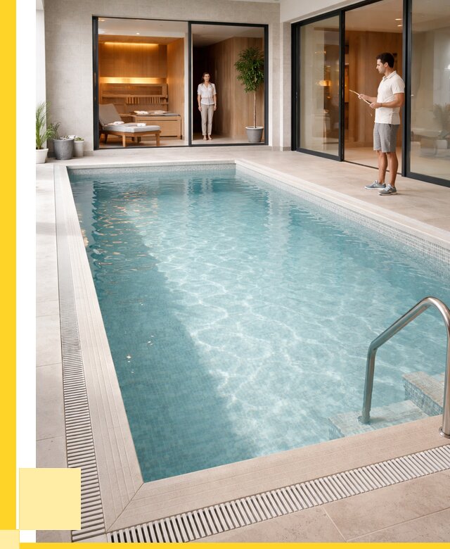 Отделка бассейна пленкой ПВХ в Касимах от 3806 р. - ЭриданКсм