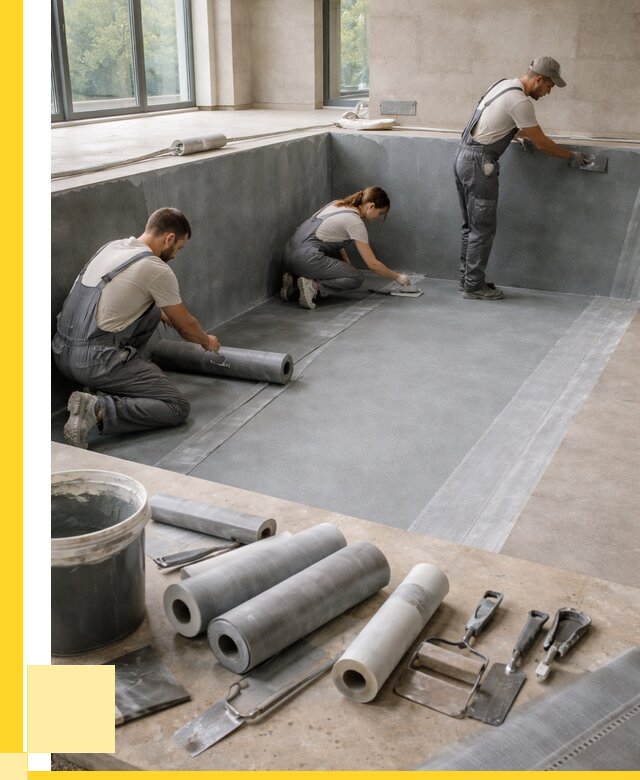 Гидроизоляция бассейнов в Касимах от 2175 р., ЭриданКсм