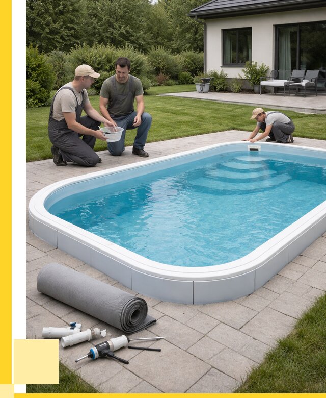 Пластиковый бассейн купить в Касимах от 271850 р., ЭриданКсм