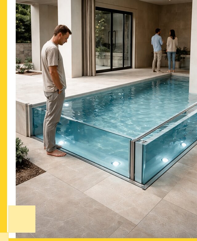 Стеклянные бассейны в Касимах от 1304880 р. | ЭриданКсм — мозаика