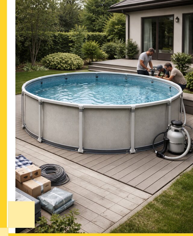 Купить каркасные бассейны в Касимах от 48933 р. | ЭриданКсм