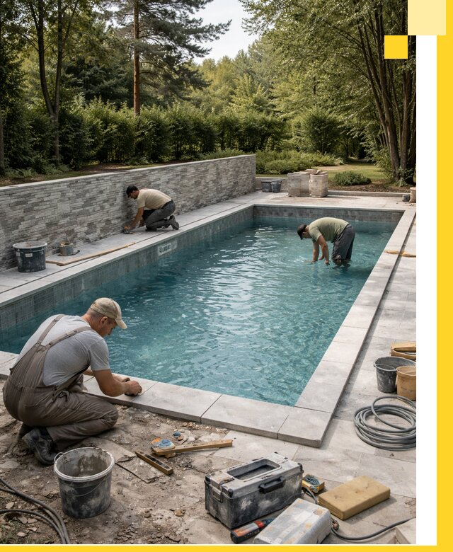 Проектирование и строительство частных бассейнов в Касимах