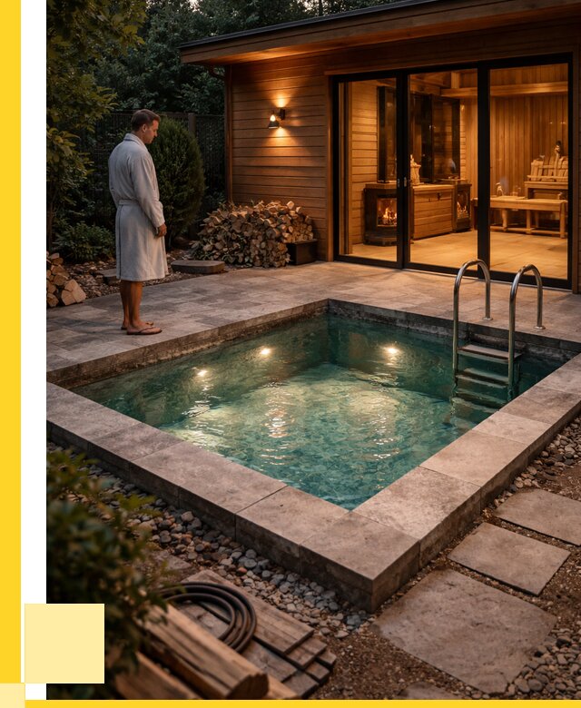 Бани с бассейном под ключ в Касимах от 103303 р. | ЭриданКсм