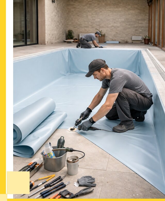 Пленка ПВХ для бассейнов в Касимах от 2719 р. | ЭриданКсм