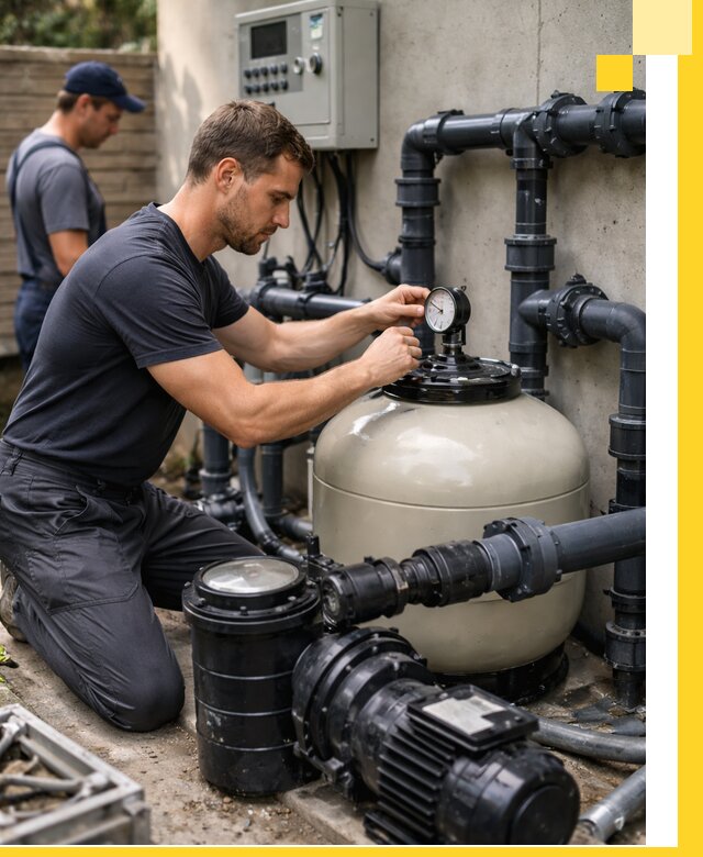 Поставка и монтаж фильтровального оборудования для бассейнов в Касимах