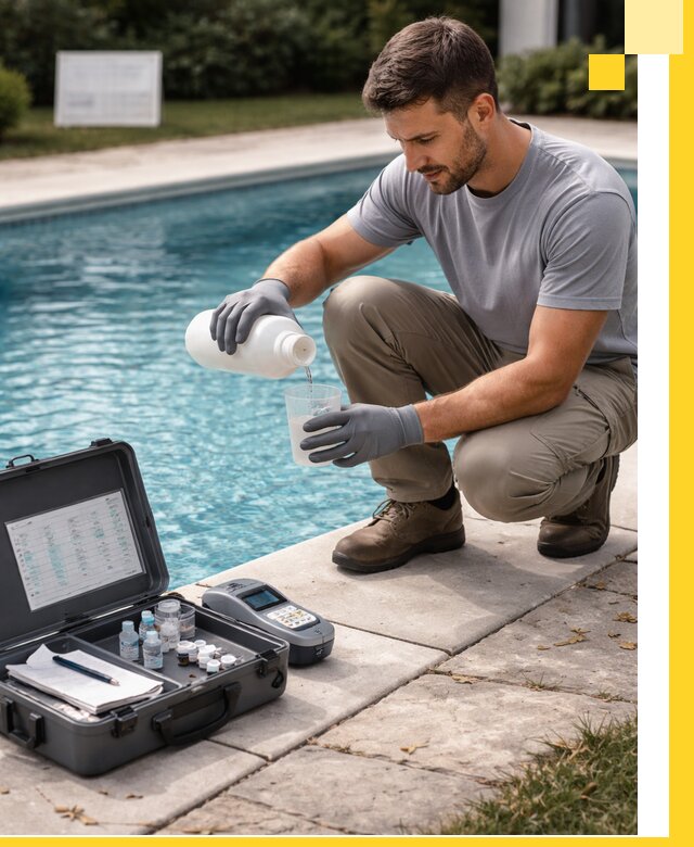 Профессиональная дезинфекция воды в бассейне в Касимах