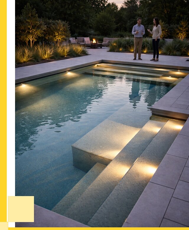 Освещение бассейнов в Касимах под ключ от 27185 р. | ЭриданКсм