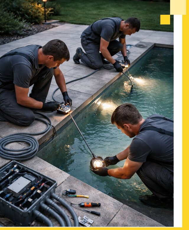 Профессиональное освещение бассейнов в Касимах: дизайн и монтаж