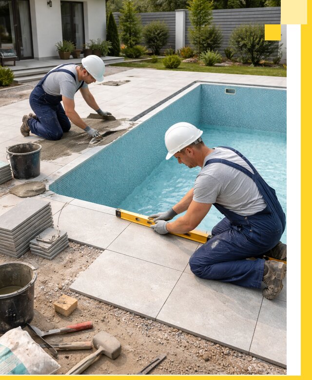 Строительство и монтаж плавательных бассейнов под ключ в Касимах