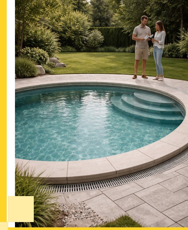 Круглые каркасные бассейны купить в Касимах от 271850 р. | ЭриданКсм