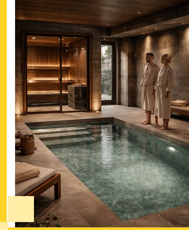 Сауна с большим бассейном в Касимах от 1304880 р. ЭриданКсм