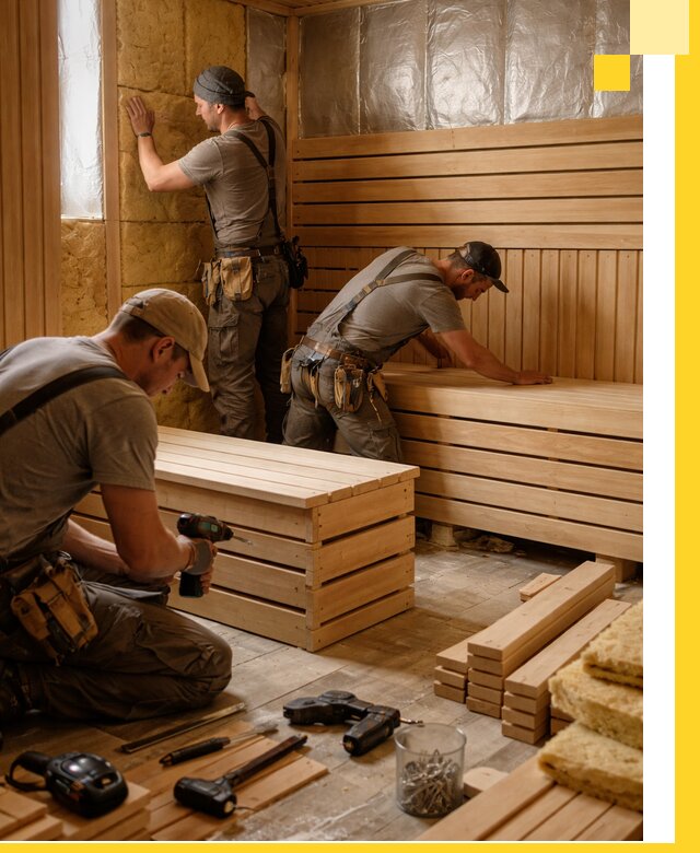 Профессиональное строительство саун под ключ в Касимах