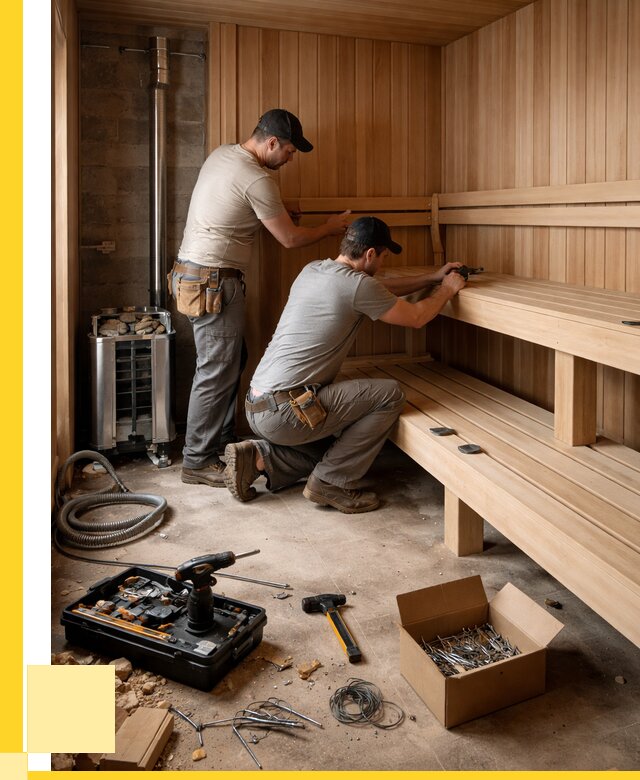 Монтаж саун под ключ в Касимах от 130488 р. | ЭриданКсм