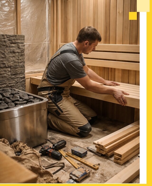 Сауны для дома под ключ с проектированием и монтажом в Касимах